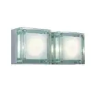 Jesco Lighting WS306L-2GL Quattro 2 Light 11 inch Chrome Wall Sconce Wall Light
