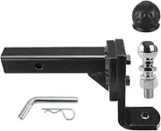 5 Hole Adjustable Height Tow Bar Hitch Drop Mount 50MM Ball CAP 4000 KG Trailer RV Camper Caravan Parts Accessories