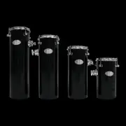 Octobans - Chaos Metal Forge Alu Beat Cannon Toms - Black Drums Drumkit