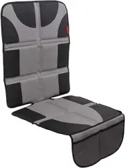 Car Seat Protector for Baby Car Seat - Thick Padding - Gray Back Seat Cover with