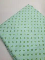 Bonnie & Camille Fabric Hello Darling Moda Polka Dot Aqua Sew Quilt ONE YARD