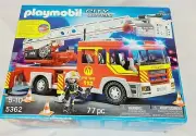 PLAYMOBIL 5362 City Action Fire Ladder Unit with Lights & Sound New sealed