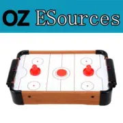 Mini Kids Arcade Table Top Air Hockey Party Game Family Entertainment Indoor Fun