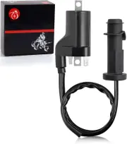 Ignition Coil Pack & Spark Plug Cap Compatible with Arctic Cat 550 700 1000 200