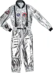 Astronaut Spaceman Costume Cosplay Halloween Jumpsuit and Helmet Size L