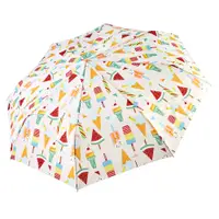 在飛比找PChome24h購物優惠-RAINSTORY雨傘-夏日聖代抗UV雙人自動傘