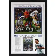 Soccer European Champions Greece 2004 Article - Framed