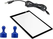 LOLIPPYY Luminous Light Box Drawing Board with Brightness USB Powered Thin Design for Home and School Use for Tracing and Sketching