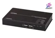 Aten KE8900SR Slim HDMI Single Display KVM over IP Receiver USB Type A Female