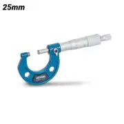 Accud METRIC OUTSIDE MICROMETER Carbide Measuring Faces- 0-25mm Or 25-50mm