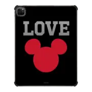 iPad Pro 12.9-inch (5th/6th gen) iPad Impact Case Mickey Mouse Love Symbol Tablet Case