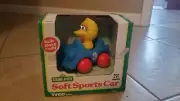 Tyco Pre-School Big Bird Rubber Car jim Henson productions