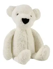 [Linen House Kids] Perry Polar Bear Novelty Cushion in White