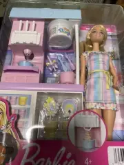 Mattel's Barbies You Can Do Anything Ice Cream Shop Playset 12" Doll for Ages 4+