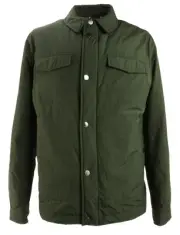 New 349$ Ted Baker Volcano Wadded Jacket Mens Size 6 Lightweight Insulated Green