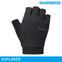 在飛比找PChome24h購物優惠-SHIMANO EXPLORER 手套 / 黑色