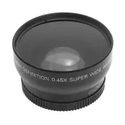 0.45x 52mm Wide Angle Lens with MACRO for Canon Nikon 52mm DSLR&digital camera