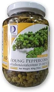 Young Green Thai Peppercorn in Brine - 454 gm