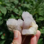 3in 171g Amethyst Spirit Quartz Crystal Cluster, Medium Spirit Quartz, South Afr