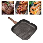 ( 28Cm) Steak Pan Square Frying Pan Square Frying Pan Non-Stick Pan Double HG