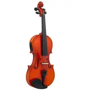 Fever Acoustic Electric Violin, Full Size 4/4, Case, Bow