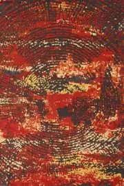 Modern Artistic Abstract Indian Area Rug 6'x8' Wool Handmade Home Decor Carpet