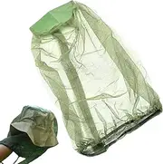 Head Net,Automatic Shrink Fly Screen Net - Lightweight Hat Shield, Fly Protection Gear for Gardening Hiking Climbing Camping Outdoor