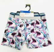 Boys Wonder Nation Boxer Briefs 3 PACK Shark Theme Size X-L (14-16) NEW W TAGS