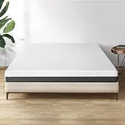 Giselle Bedding 15cm Thick King Memory Foam Mattress Topper, Foldable Bed Mattresses Toppers Protector Cool Gel Cover Non Spring Sleeping Mat Home Bedroom, Removable Washable White