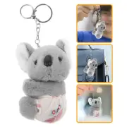 Koala Doll Keychain Lovely Stuffed Decor Cute Cat Plush Animal Pendant