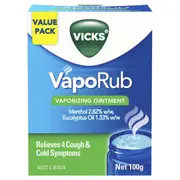 Vicks Vaporub Vaporising Ointment 100g