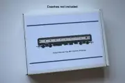HORNBY BR INTERCITY BLUE GREY MK3 OPEN COACH STORAGE BOX x 7 slots ACID FREE.