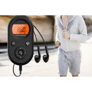 Rechargeable AM FM Pocket Radio Stereo Earphone Digital Transistor Radios