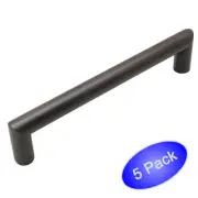 *5 Pack* Cosmas Oil Rubbed Bronze Contemporary Cabinet Pulls #703-128ORB
