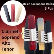 Professional Resin Plastic Saxophone Reeds for Clarinet Soprano Alto Tenor