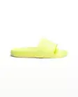 GIVENCHY 4G Logo Pool Women Slide Sandals Fluo Yellow 38EU
