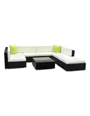 [Gardeon] 8 Piece Outdoor Furniture Set Wicker Sofa Lounge