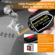 100W Hot Stapler Plastic Welder 400 Staples Welding Gun Bumper Soldering Iron