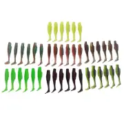 Enhanced Hook Groove Design for Better Hooksets 6 7cm Paddle Tail Swimbait