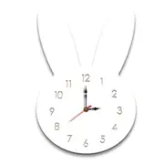 Rabbit Pattern Creative Living Room Decorative Wall Clock (White)