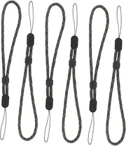 NUOBESTY 6pcs Mobile Phone Straps Remote Lanyard Small Lanyard Mobile Phone Loss Prevention Retractable Badge Holders Phone Strap Wrist Lost Rope Ski Glove Safety Strap Polyester