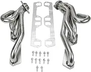 Xuanqingyi Store 201 Stainless Steel Exhaust Header Compatible With Ram 1500/2500/3500 5.9L Exhaust System High Pressure Water Tank
