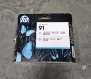 HP C9462A Genuine Printhead HP 91 Light Magenta Light Cyan in Box 2016 Exp