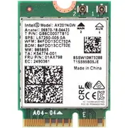 Intel AX201 Dual Band WiFi 6 + Bluetooth 5.1 Internal M.2 Wireless Adapter AX201NGW - 802.11AX - Windows 10 / 11 64-bit - PN: 01AX798 (OEM Package) [SEVOEM5W005]
