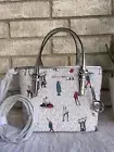 Michael Kors Jet Set Bags and Handbags, Small - Bright White