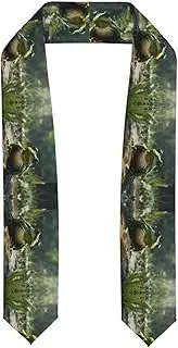 [EdWal] Frog Leaves print Graduation Stole and Sash Class for Unisex Adult Honor Stole Honor Stole of 2025