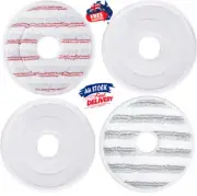 2PCS Mop Refill For Vileda Spin and Clean Mop Head Replacement Washable Reusable
