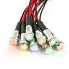 LED Dash Panel Warning Pilot Light Indicator Lamp Car Van Boat 12V 8-16mm