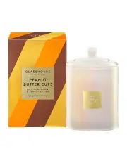 [Glasshouse Fragrances] Peanut Butter Cups Sugar Coated 380g Candle