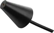 MAGICLULU Automobile Leak Detector Intake Tester Cone Exhaust Intake Leak Adapter Cone Exhaust Tester Rubber Black